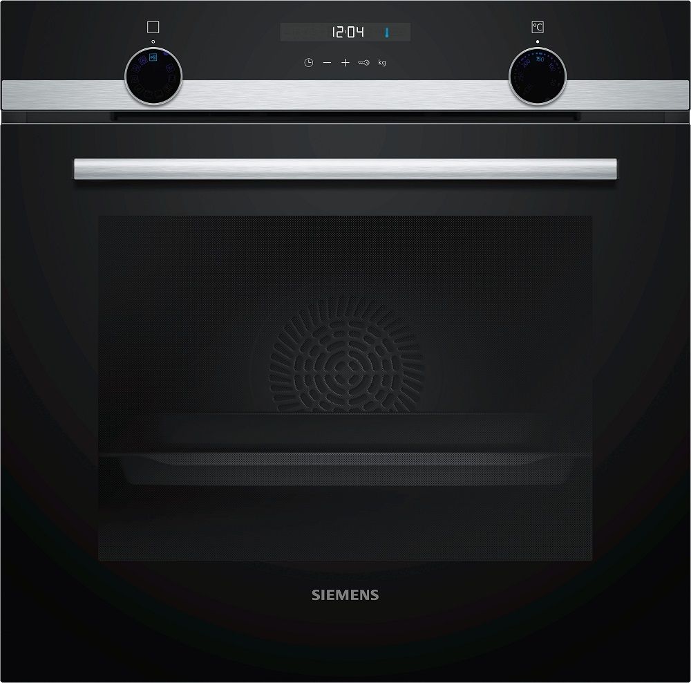 Siemens - 60cm Built-in Electric Oven With 3D Hotair - IQ500 - Black